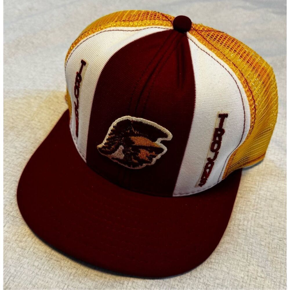 USC Trojan University Southern California Hat AJD Lucky Stripe Snapback Vintage - Picture 2 of 5
